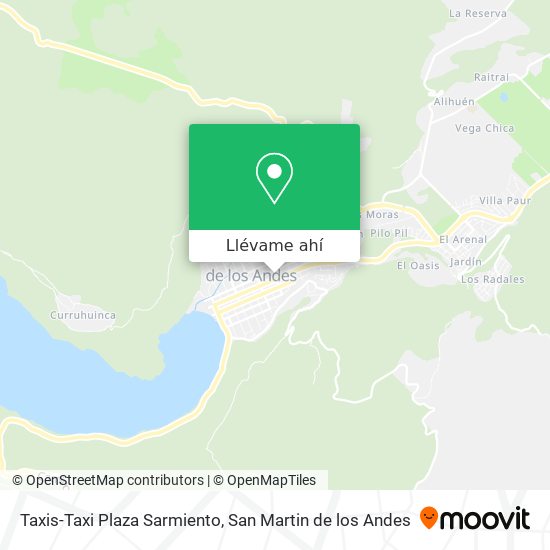 Mapa de Taxis-Taxi Plaza Sarmiento