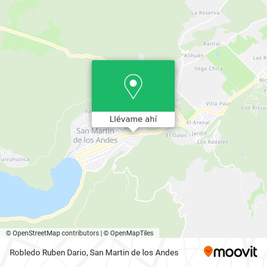 Mapa de Robledo Ruben Dario