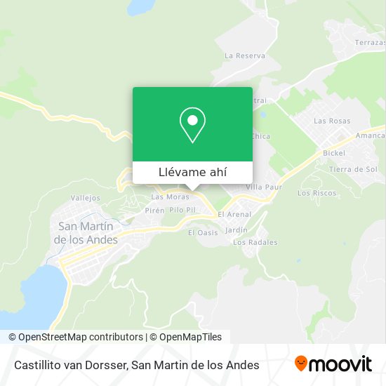 Mapa de Castillito van Dorsser