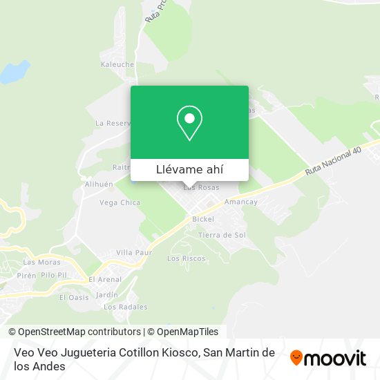 Mapa de Veo Veo Jugueteria Cotillon Kiosco