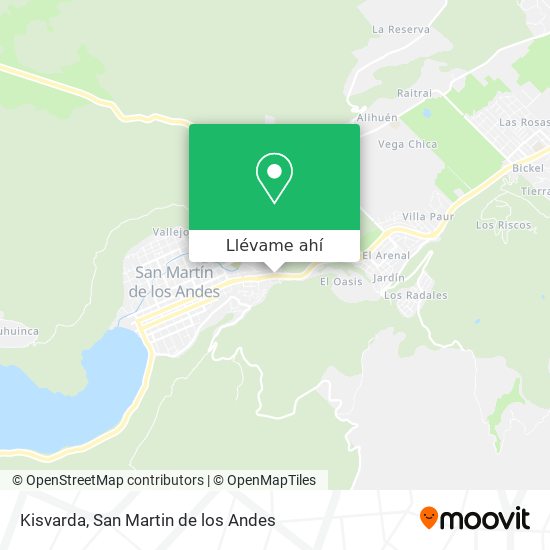 Mapa de Kisvarda