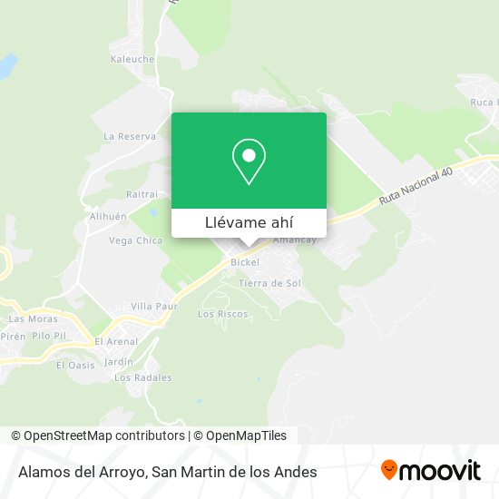 Mapa de Alamos del Arroyo