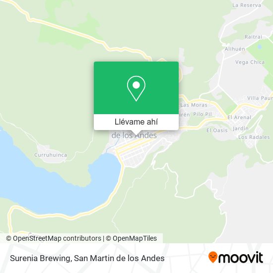 Mapa de Surenia Brewing