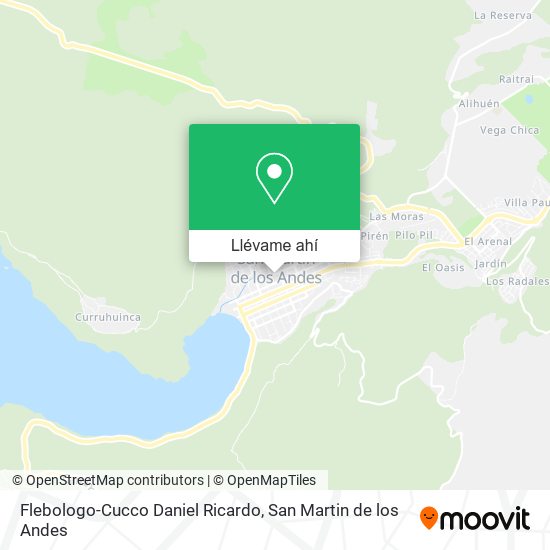 Mapa de Flebologo-Cucco Daniel Ricardo