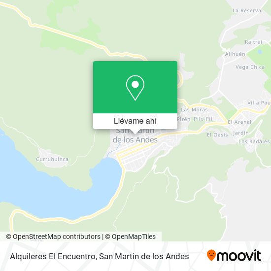 Mapa de Alquileres El Encuentro