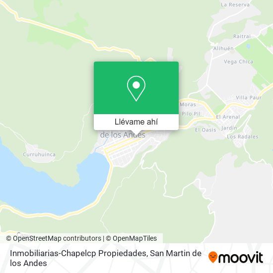 Mapa de Inmobiliarias-Chapelcp Propiedades