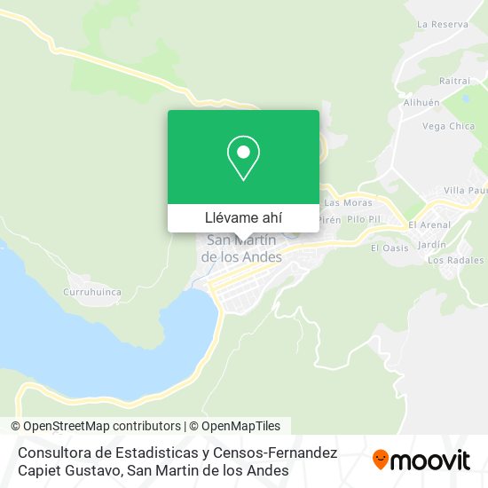 Mapa de Consultora de Estadisticas y Censos-Fernandez Capiet Gustavo