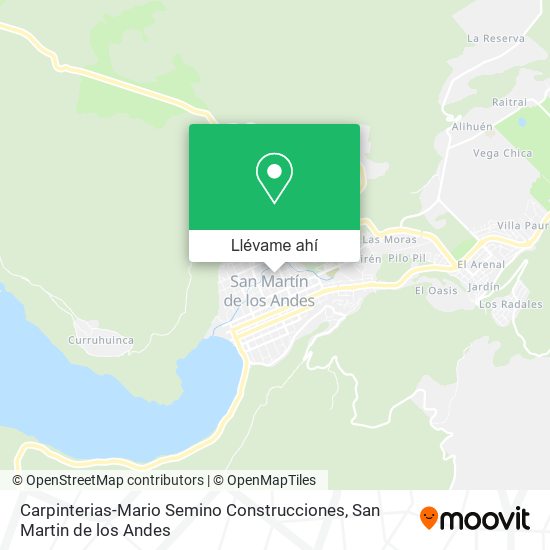 Mapa de Carpinterias-Mario Semino Construcciones