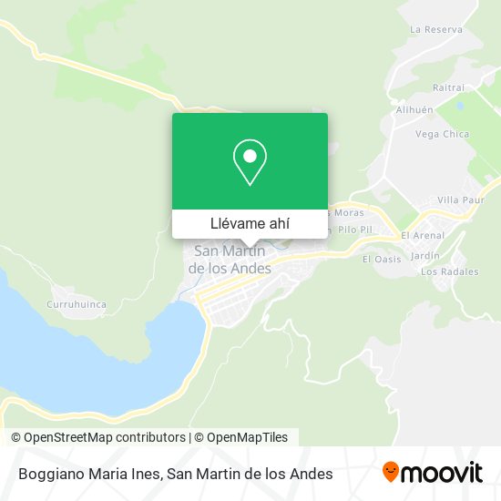 Mapa de Boggiano Maria Ines