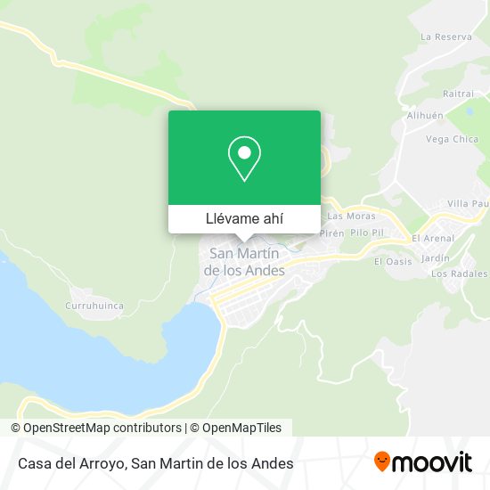 Mapa de Casa del Arroyo