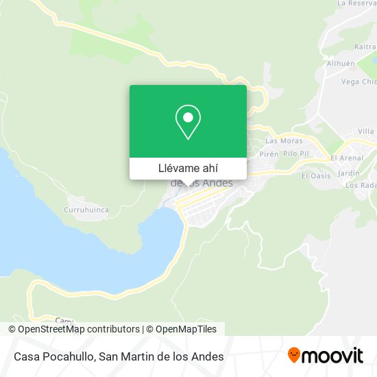 Mapa de Casa Pocahullo