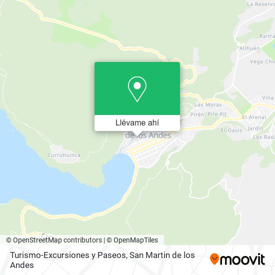 Mapa de Turismo-Excursiones y Paseos