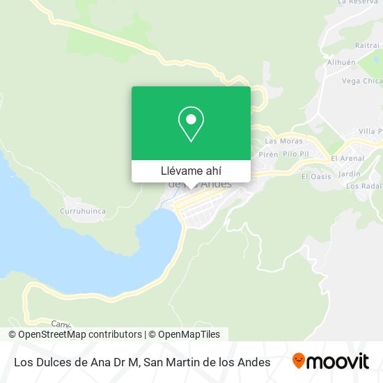 Mapa de Los Dulces de Ana Dr M