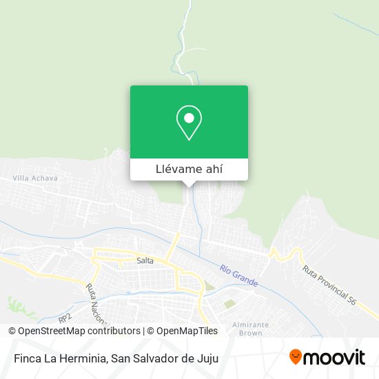 Mapa de Finca La Herminia