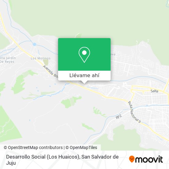 Mapa de Desarrollo Social (Los Huaicos)