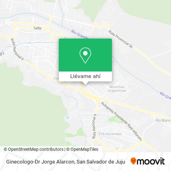 Mapa de Ginecologo-Dr Jorge Alarcon