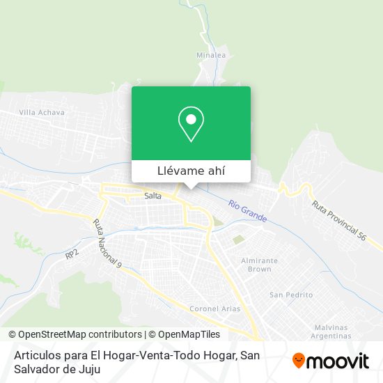 Mapa de Articulos para El Hogar-Venta-Todo Hogar