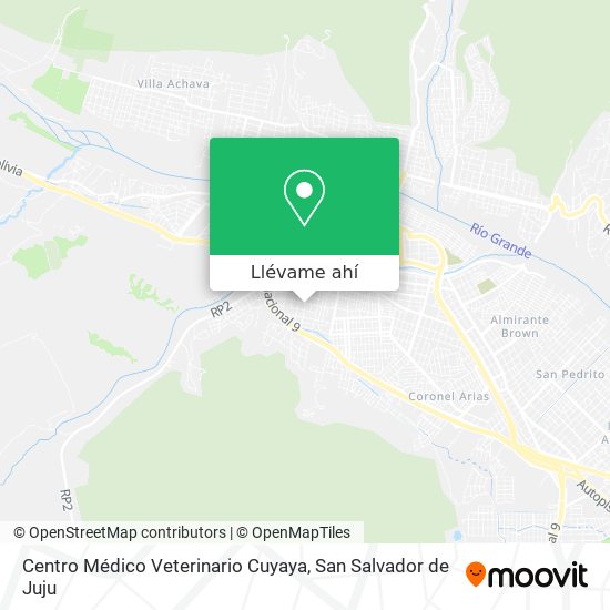 Mapa de Centro Médico Veterinario Cuyaya