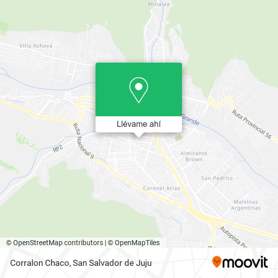 C mo llegar a Corralon Chaco en San Salvador De Jujuy en Autob s