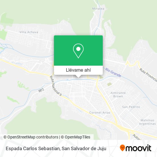 Mapa de Espada Carlos Sebastian