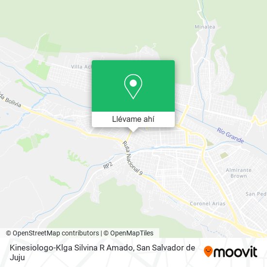 Mapa de Kinesiologo-Klga Silvina R Amado