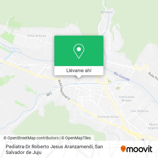 Mapa de Pediatra-Dr Roberto Jesus Aranzamendi