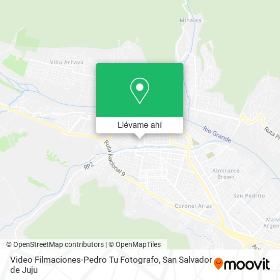 Mapa de Video Filmaciones-Pedro Tu Fotografo