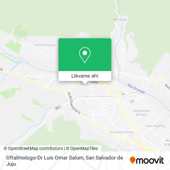 Mapa de Oftalmologo-Dr Luis Omar Salum