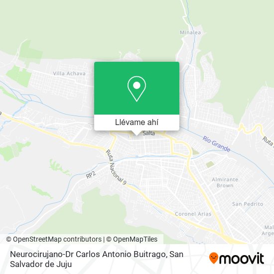 Mapa de Neurocirujano-Dr Carlos Antonio Buitrago