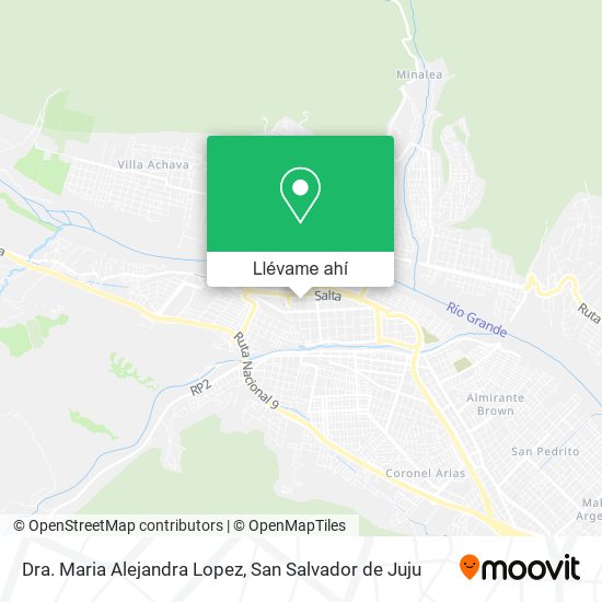 Mapa de Dra. Maria Alejandra Lopez