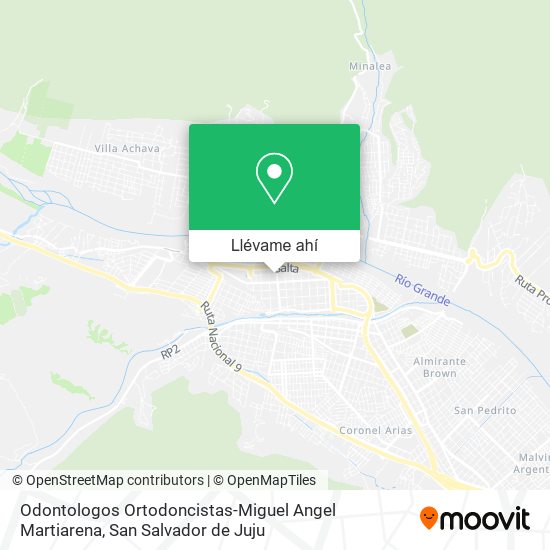 Mapa de Odontologos Ortodoncistas-Miguel Angel Martiarena