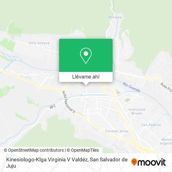 Mapa de Kinesiologo-Klga Virginia V Valdéz