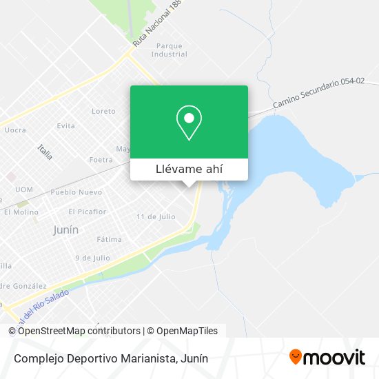 Mapa de Complejo Deportivo Marianista