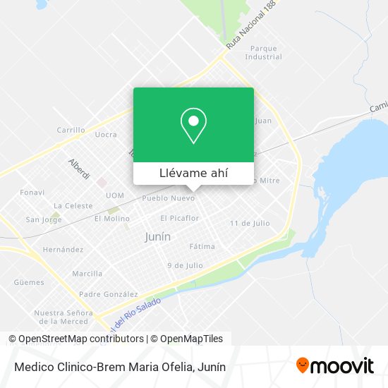 Mapa de Medico Clinico-Brem Maria Ofelia