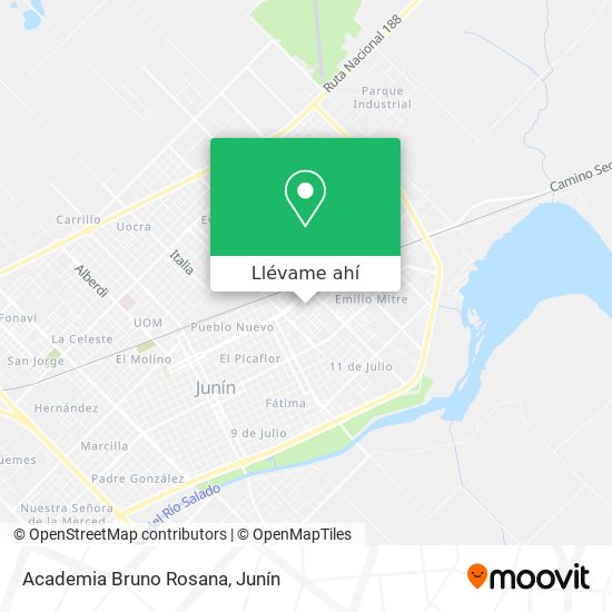 Cómo llegar a Academia Bruno Rosana en Junín en Autobús?