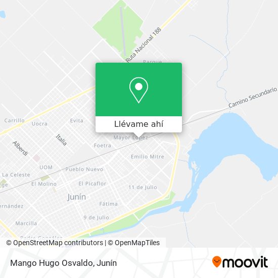 Mapa de Mango Hugo Osvaldo