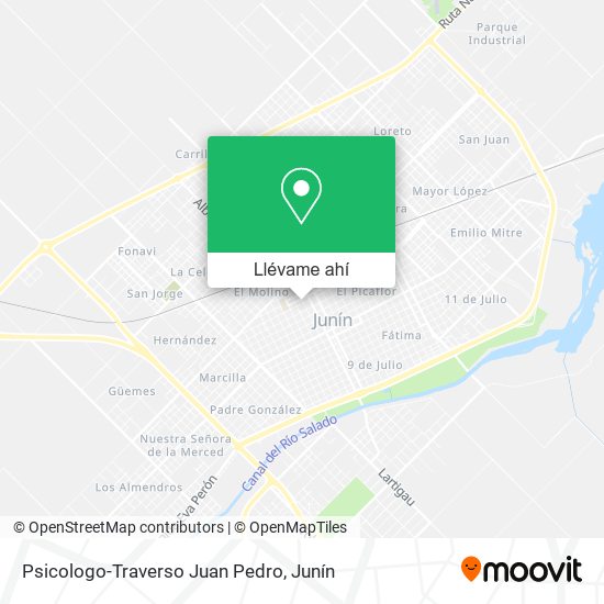 Mapa de Psicologo-Traverso Juan Pedro