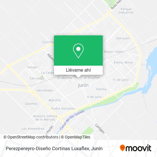 Mapa de Perezpereyro-Diseño Cortinas Luxaflex
