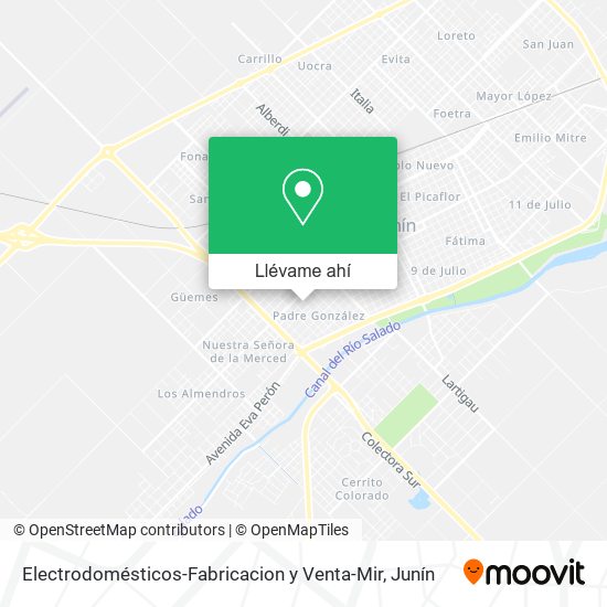 Mapa de Electrodomésticos-Fabricacion y Venta-Mir