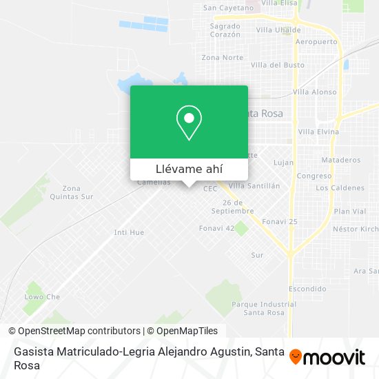 Mapa de Gasista Matriculado-Legria Alejandro Agustin