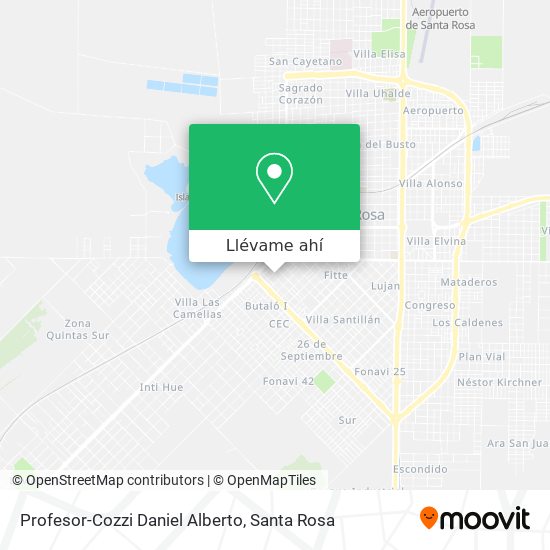 Mapa de Profesor-Cozzi Daniel Alberto