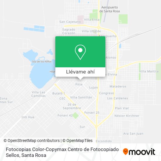 Mapa de Fotocopias Color-Copymax Centro de Fotocopiado Sellos