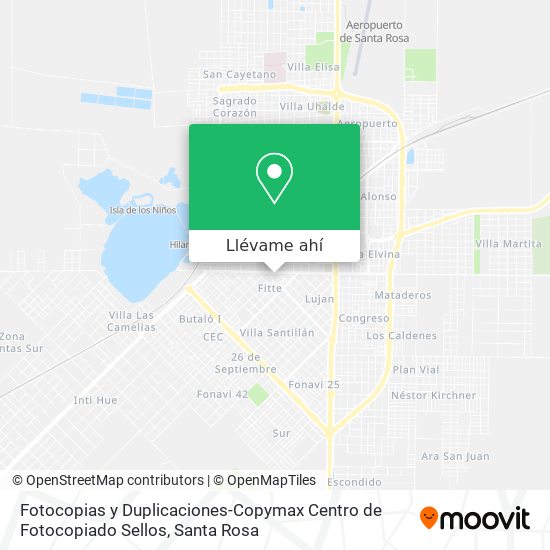 Mapa de Fotocopias y Duplicaciones-Copymax Centro de Fotocopiado Sellos