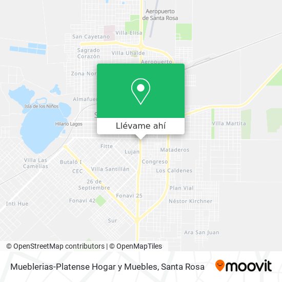 Mapa de Mueblerias-Platense Hogar y Muebles