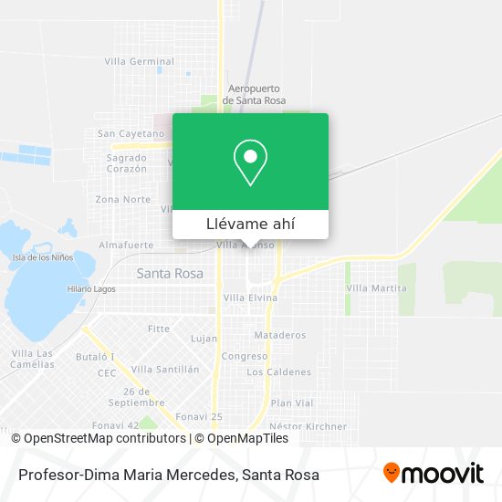 Mapa de Profesor-Dima Maria Mercedes