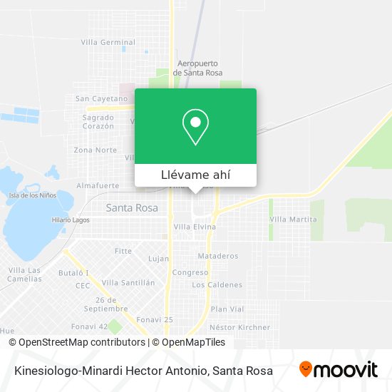 Mapa de Kinesiologo-Minardi Hector Antonio