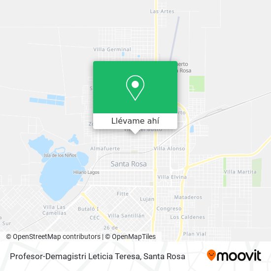 Mapa de Profesor-Demagistri Leticia Teresa