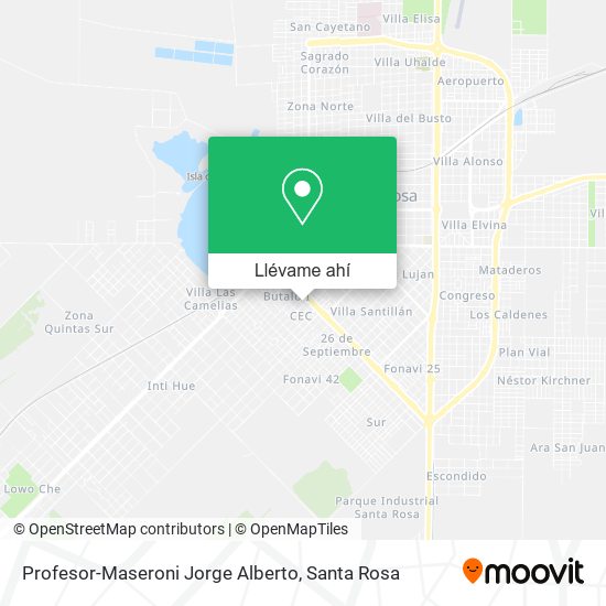 Mapa de Profesor-Maseroni Jorge Alberto