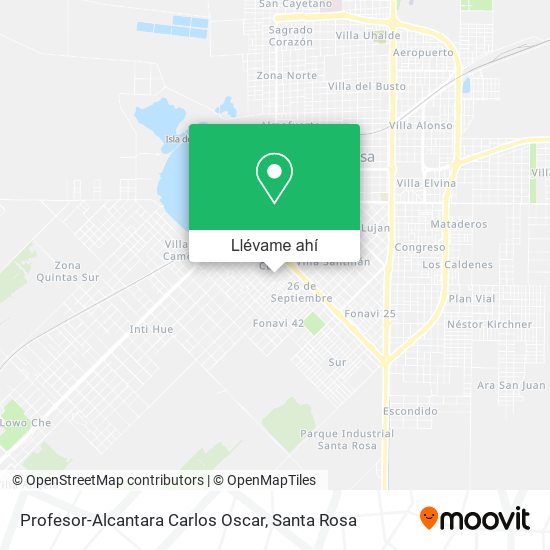 Mapa de Profesor-Alcantara Carlos Oscar