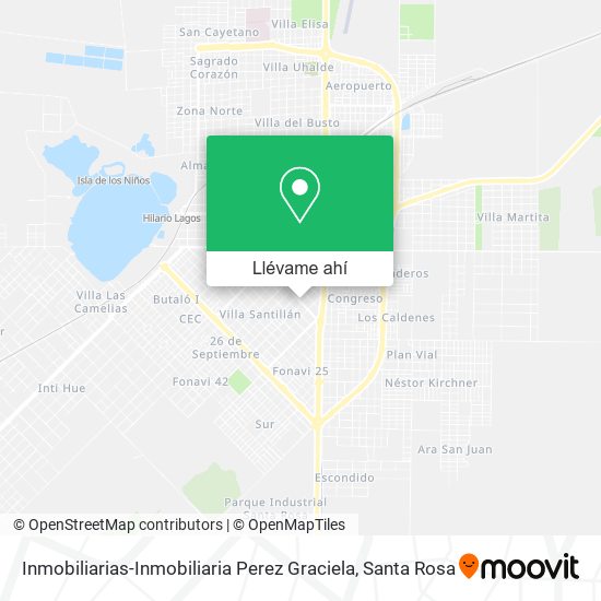 Mapa de Inmobiliarias-Inmobiliaria Perez Graciela